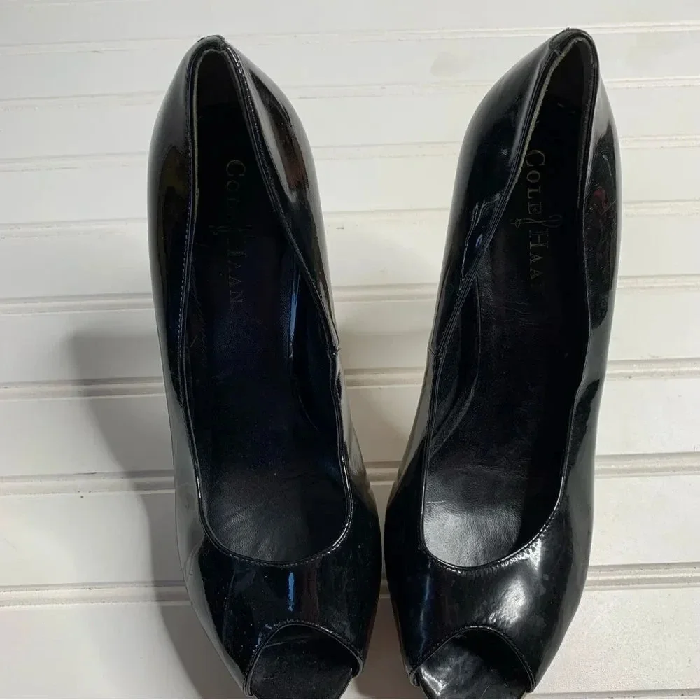 Cole Haan Mariela Peep Toe Pumps